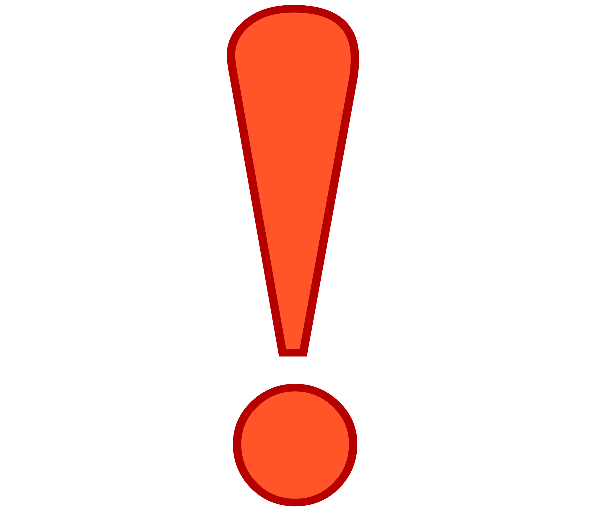 exclamation mark PNG35